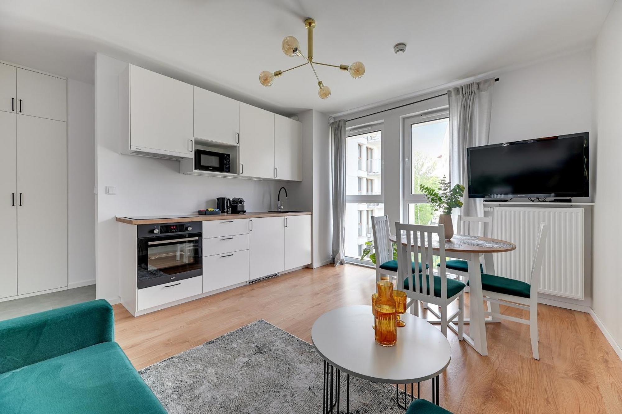 Aura 40 City Center By Downtown Apartments Gdańsk Rom bilde