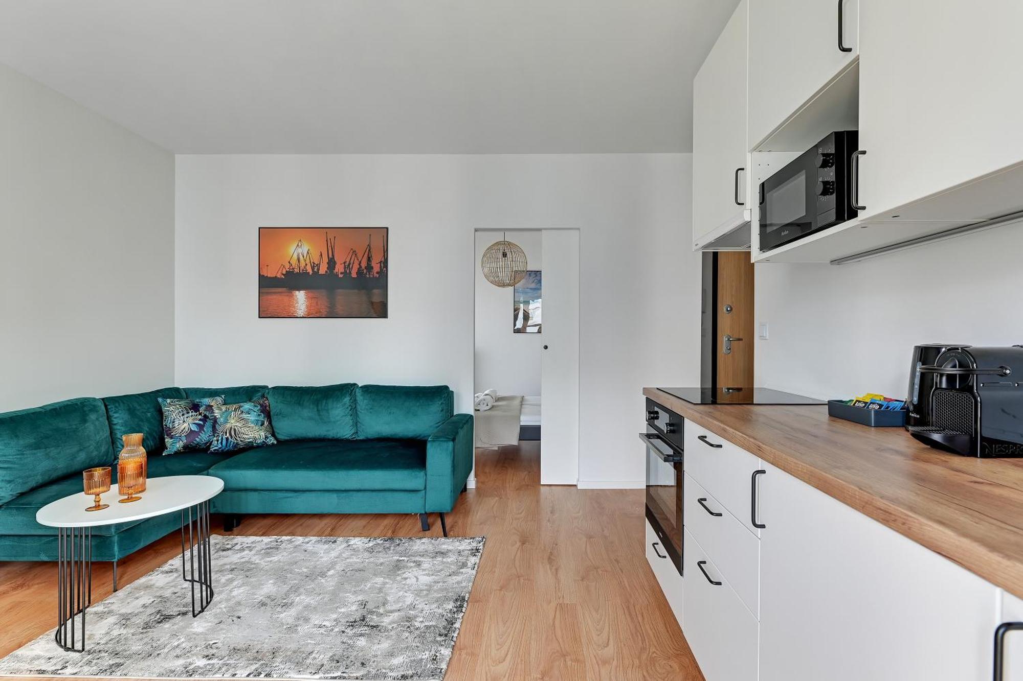 Aura 40 City Center By Downtown Apartments Gdańsk Rom bilde